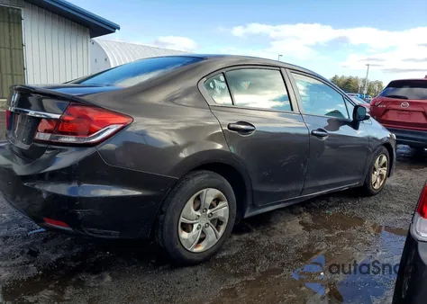 2013 Honda Civic Lx from USA, damaged, VIN 2HGFB2F51DH512341